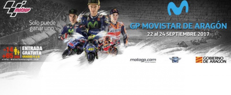 El CCA te invita al GP Moviestar de Aragón de Moto GP